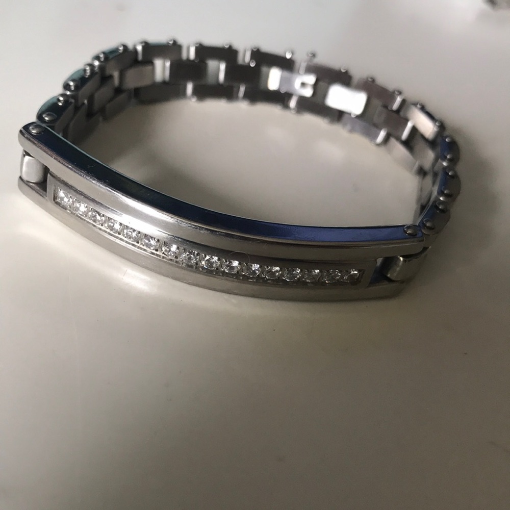 💎 Men’s Stainless Steel Link Bracelet by Aldo